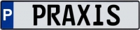 Parkplatzschild Praxis