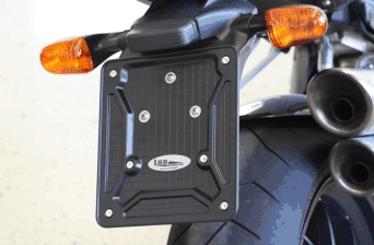 Motorrad Nummernschild Kennzeichenhalter Motorrad Kennzeichen-Platte 